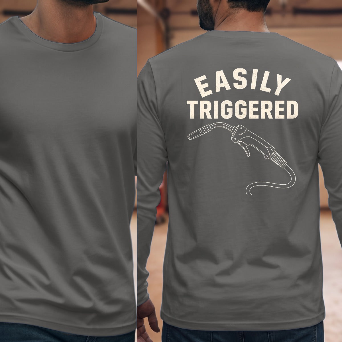 Graphite Heather | Full Back