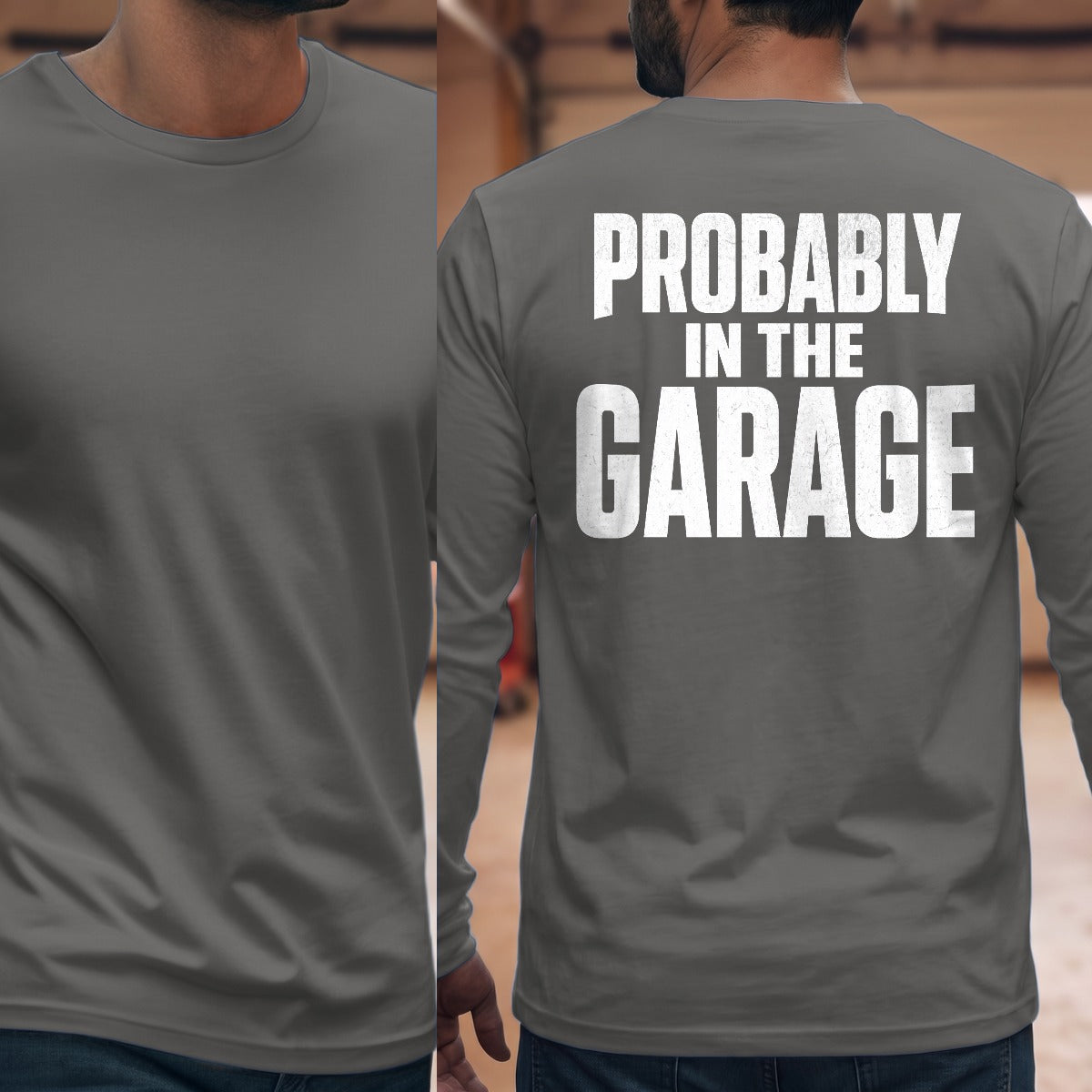 Graphite Heather | Full Back