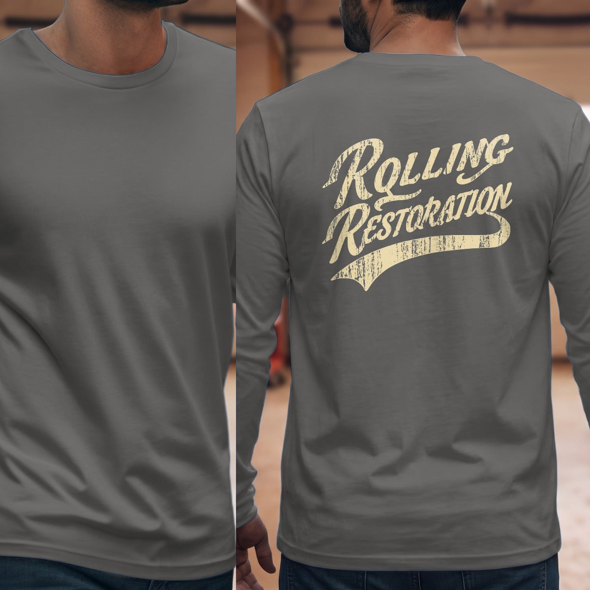 Graphite Heather | Full Back