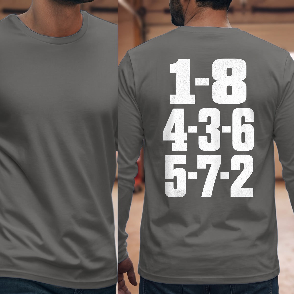 Graphite Heather | Full Back