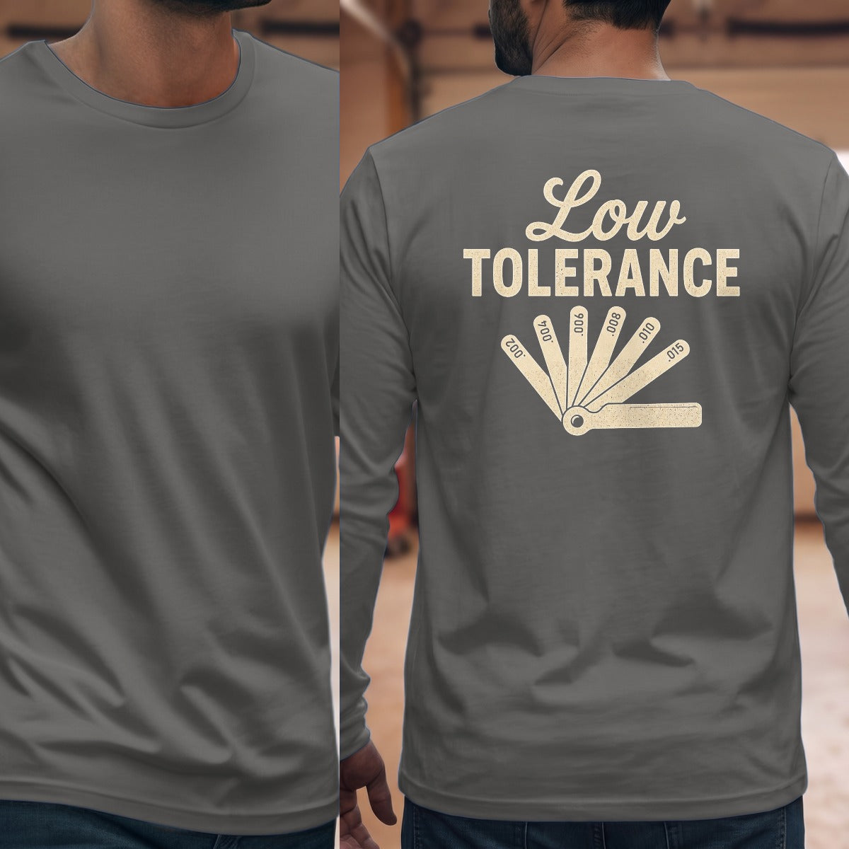 Graphite Heather | Full Back