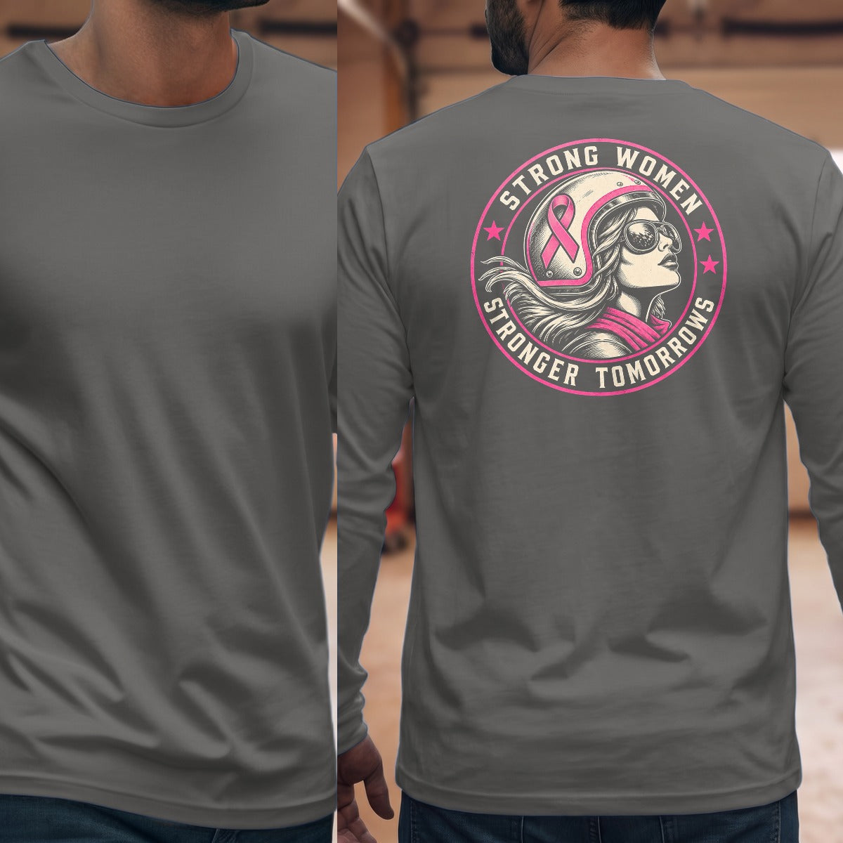 Graphite Heather | Full Back