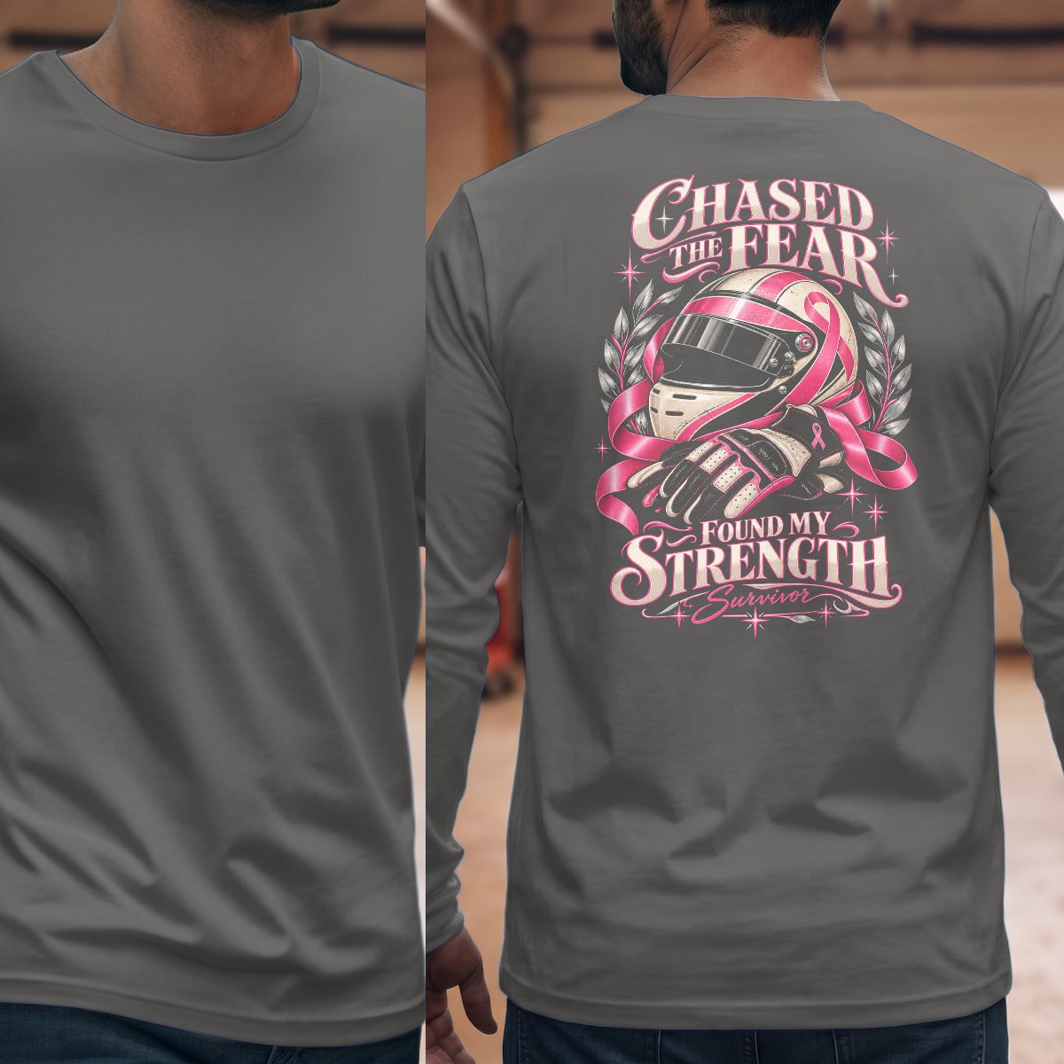 Graphite Heather | Full Back