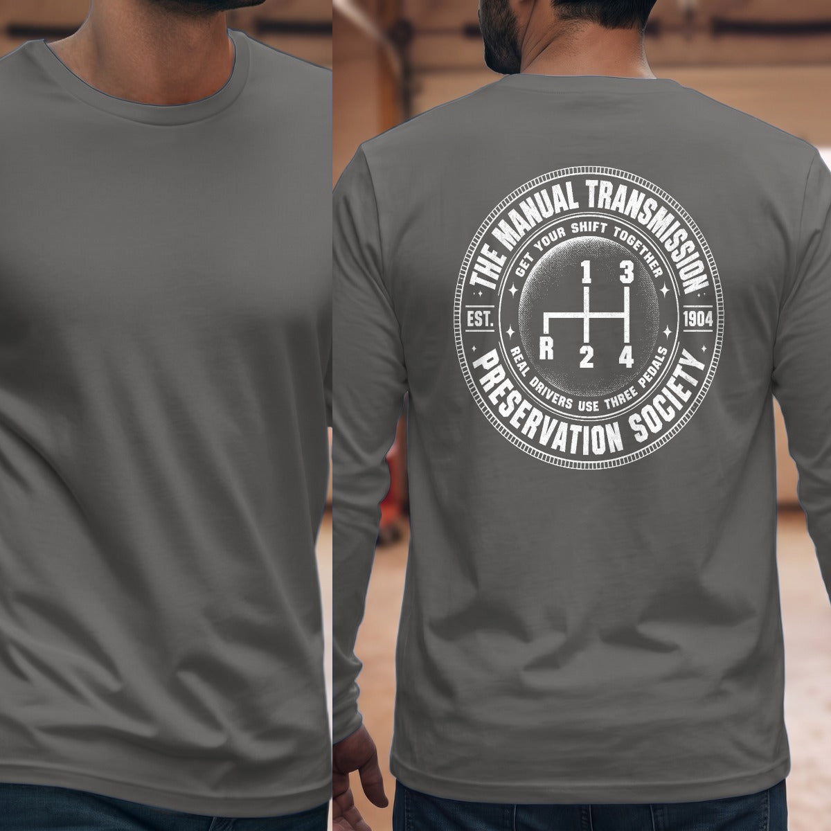 Graphite Heather | Full Back