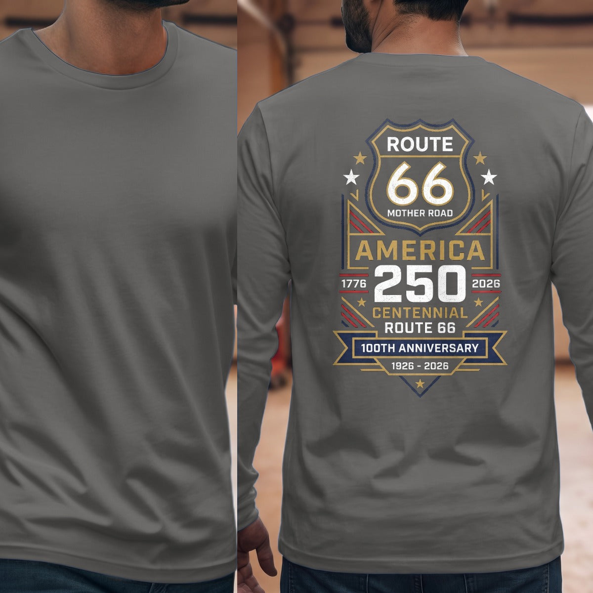 Graphite Heather | Full Back