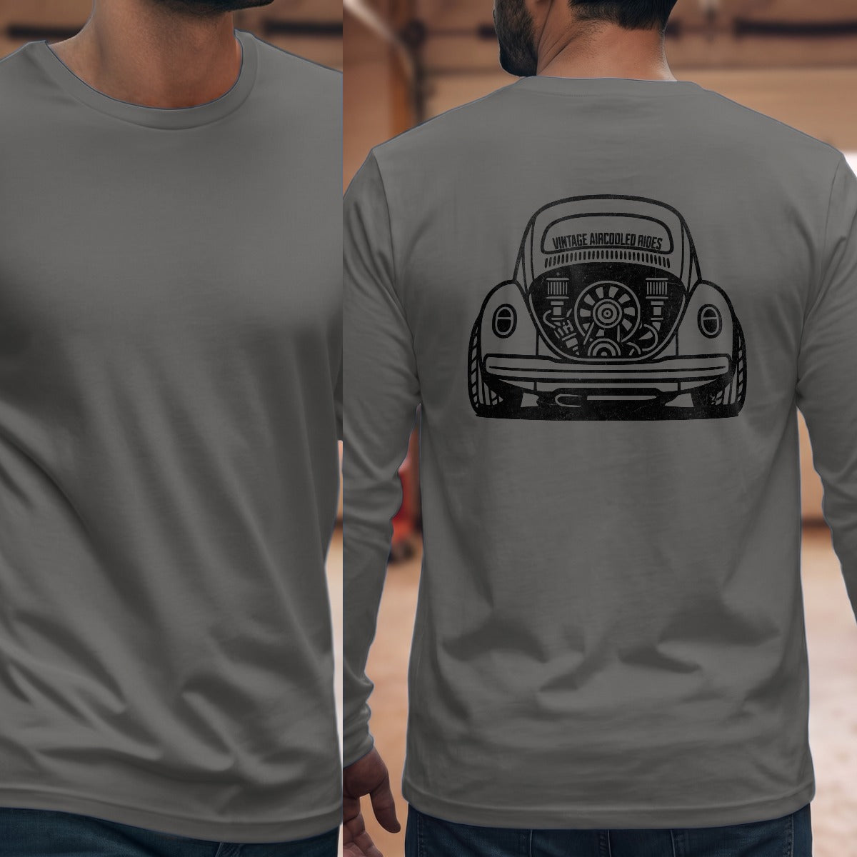 Graphite Heather | Full Back