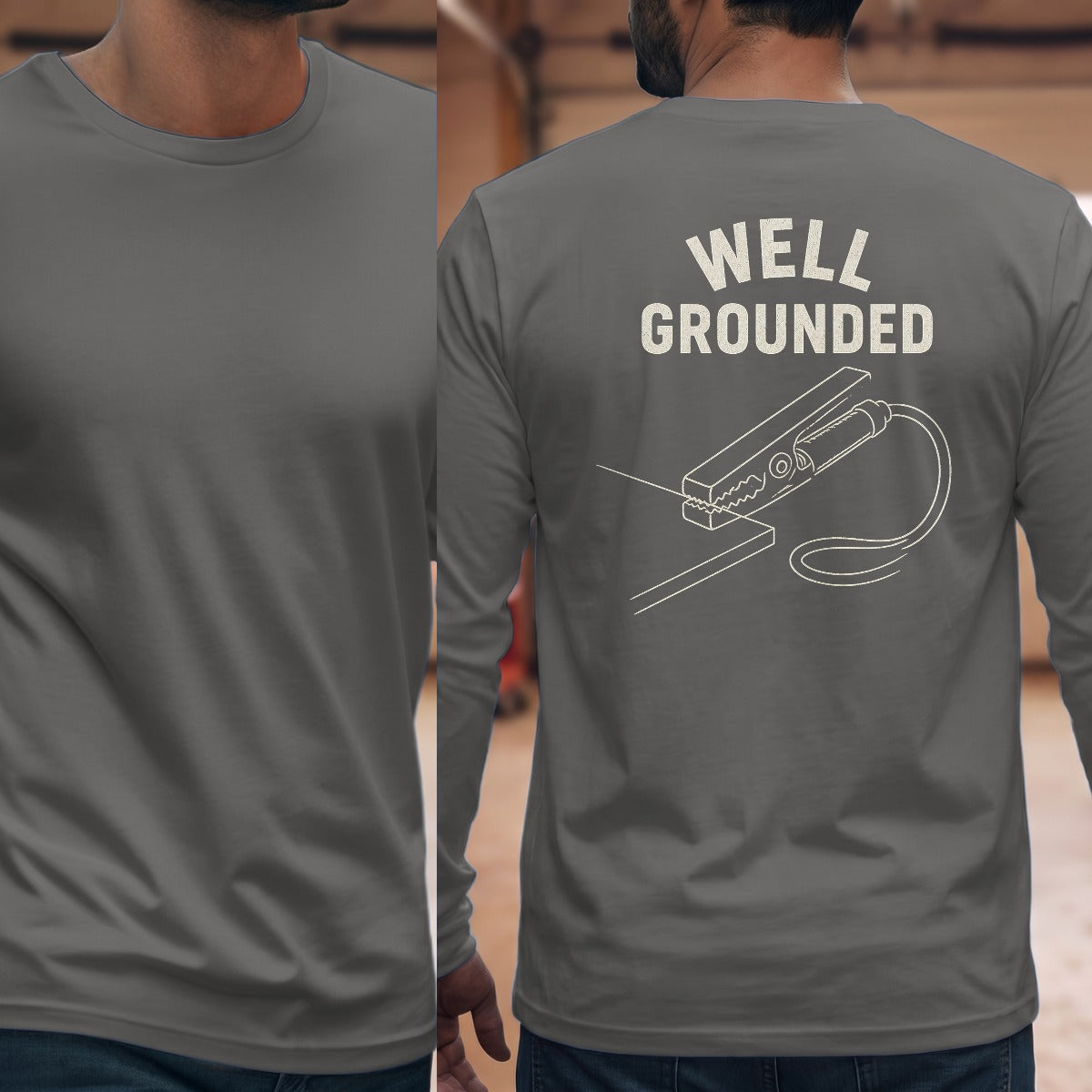 Graphite Heather | Full Back