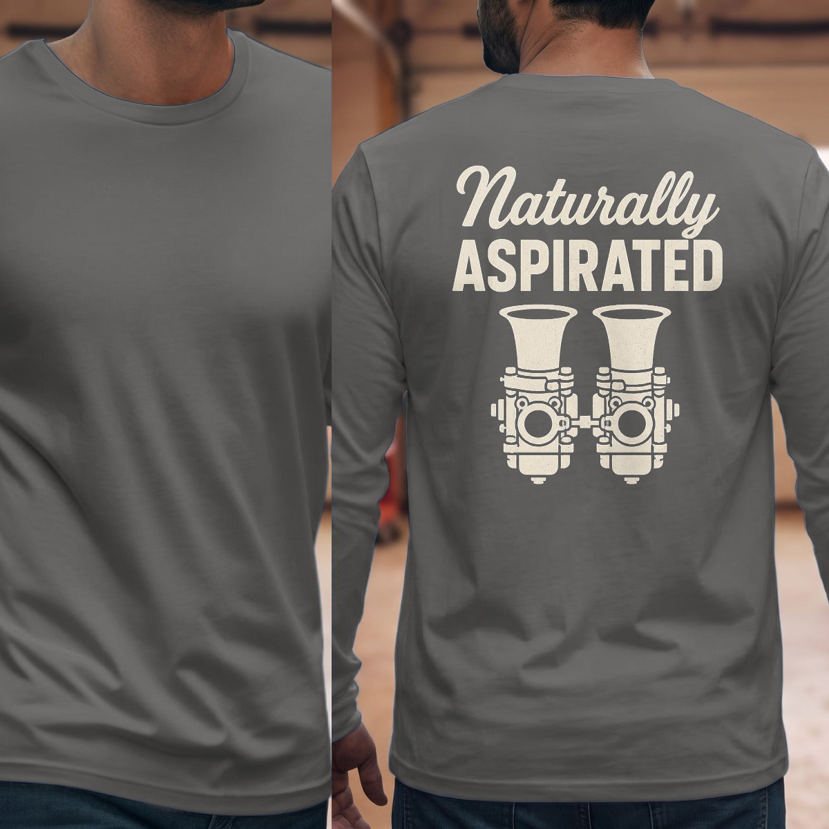 Graphite Heather | Full Back