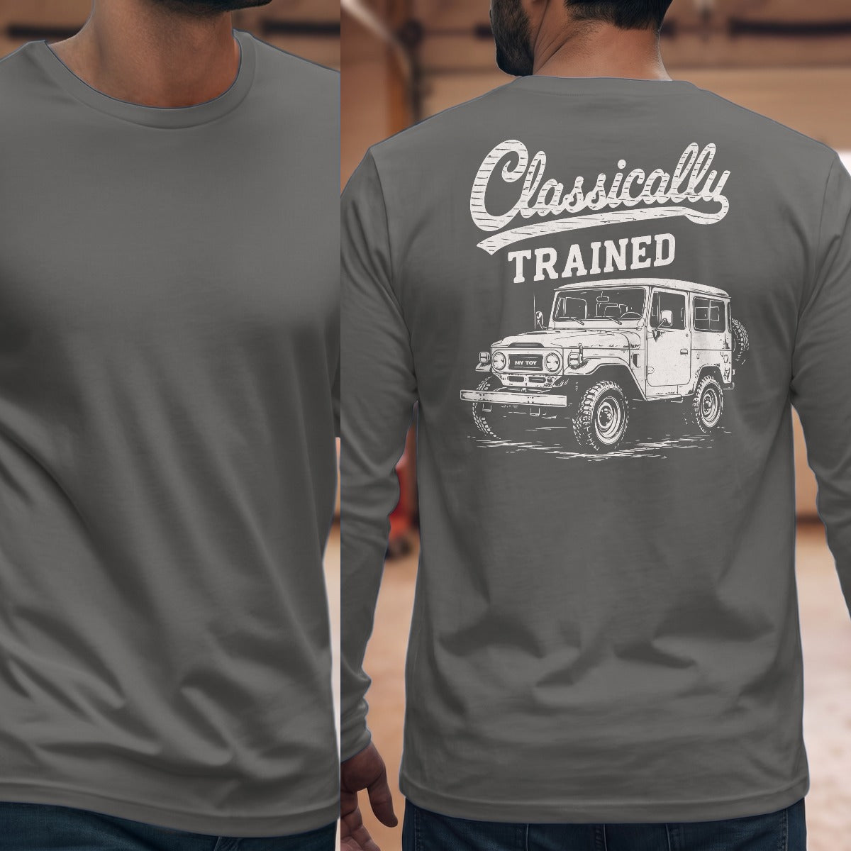 Graphite Heather | Full Back