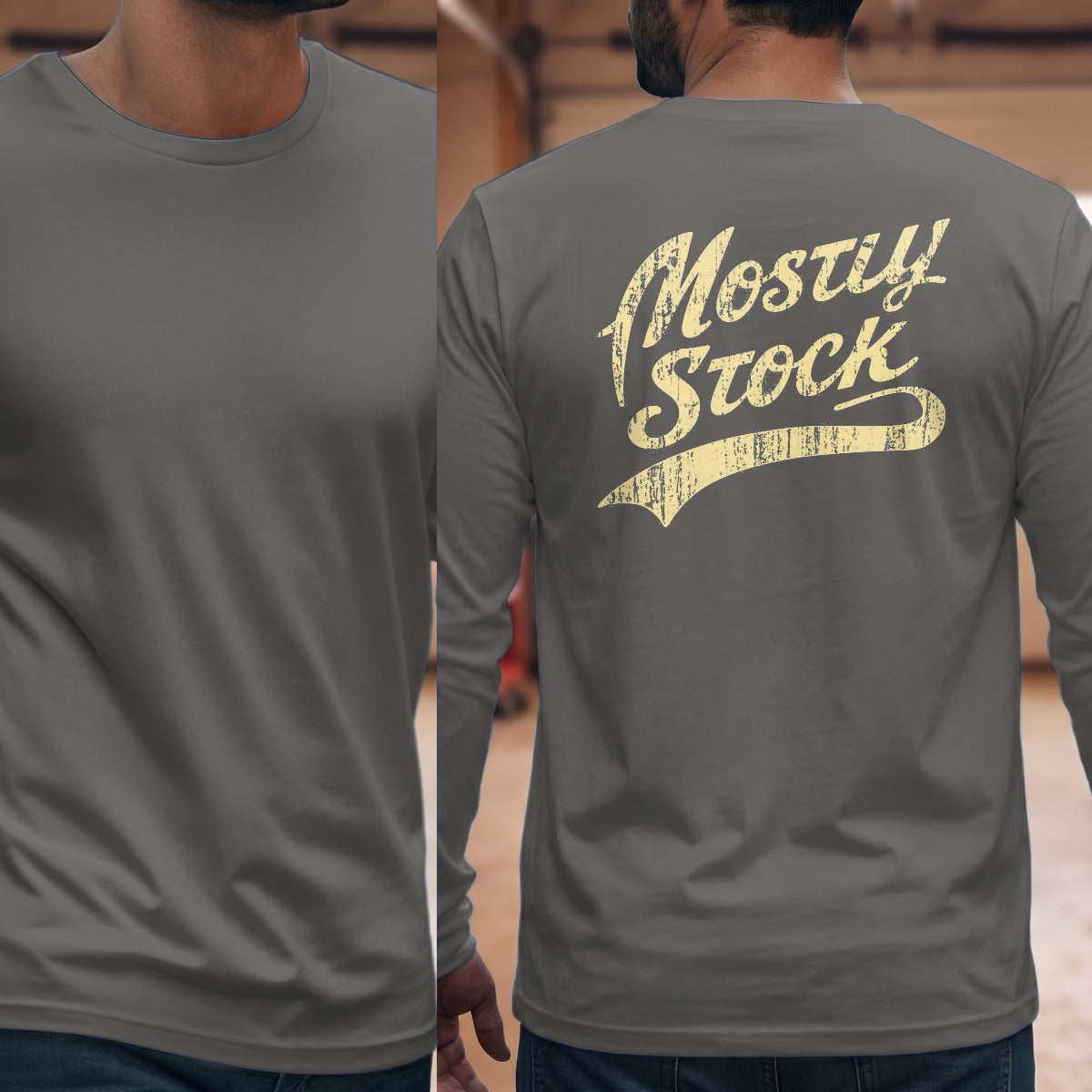 Graphite Heather | Full Back