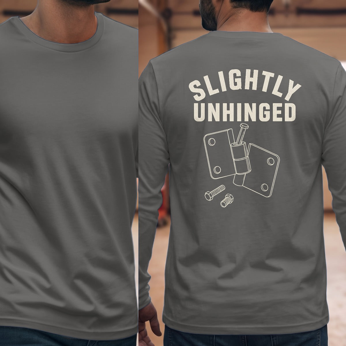 Graphite Heather | Full Back