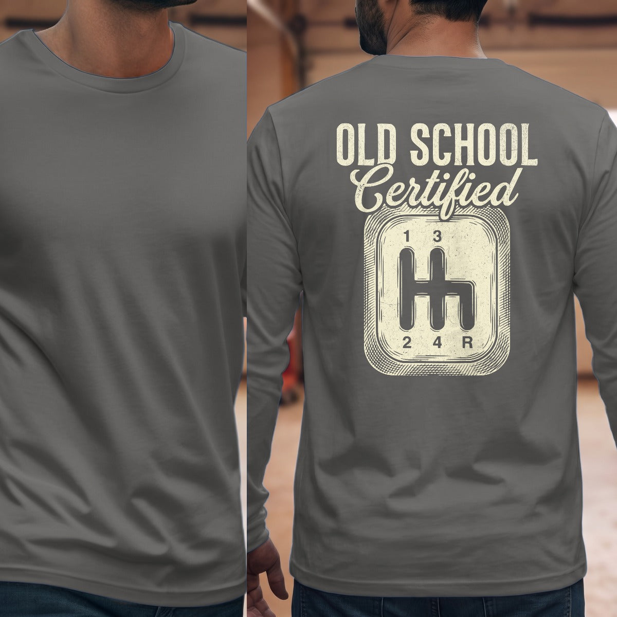 Graphite Heather | Full Back