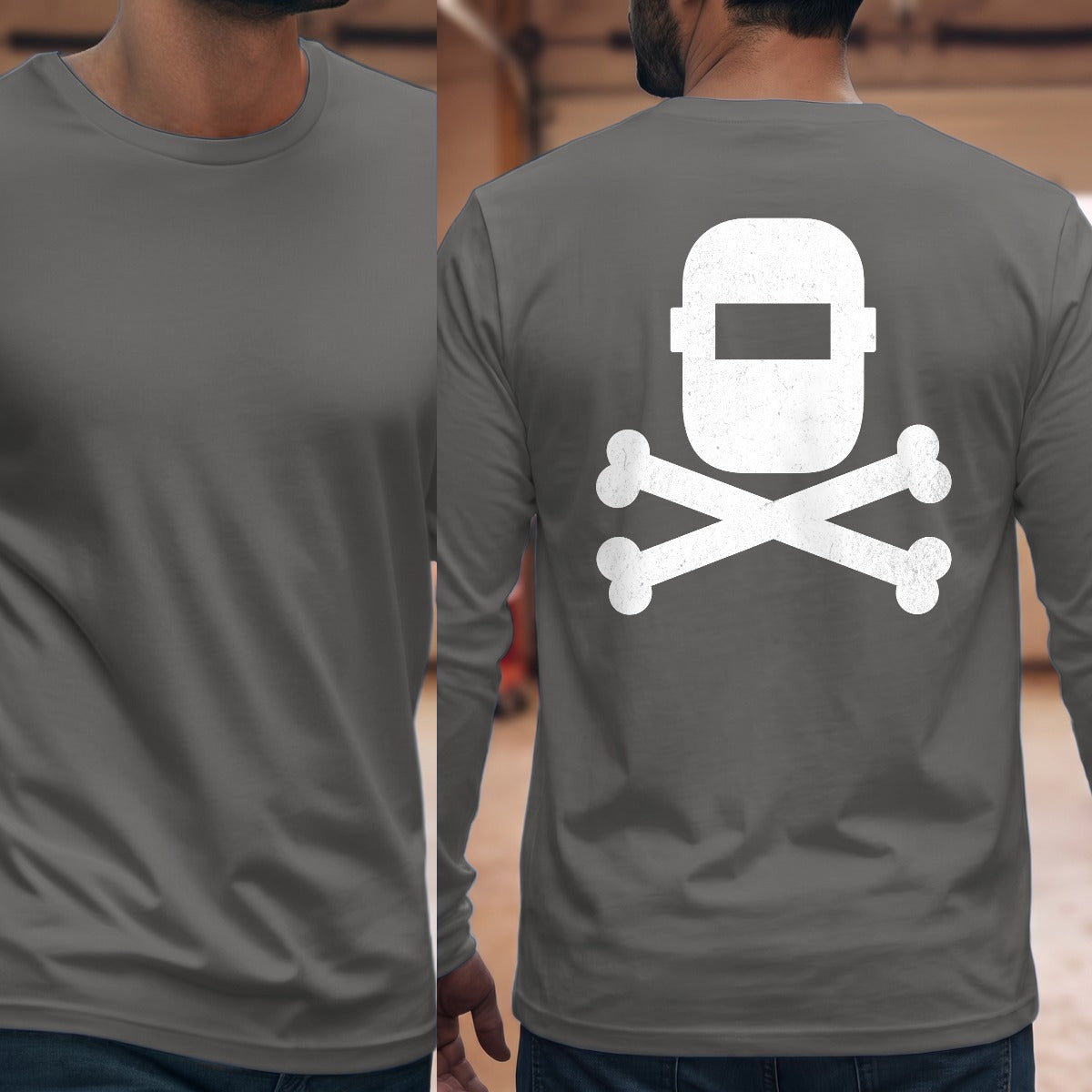 Graphite Heather | Full Back