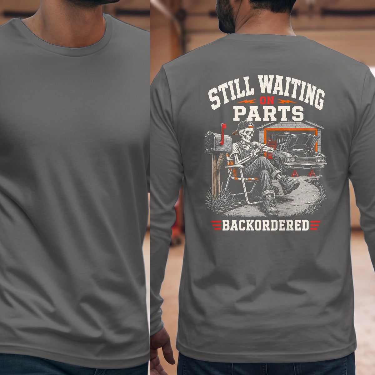 Graphite Heather | Full Back