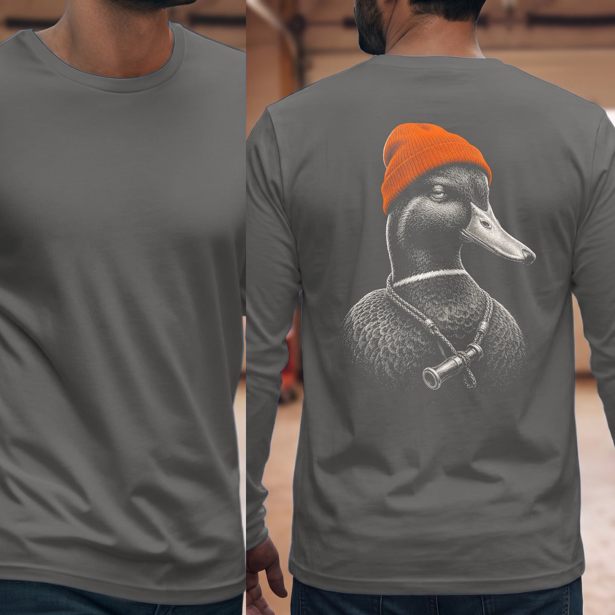 Graphite Heather | Full Back