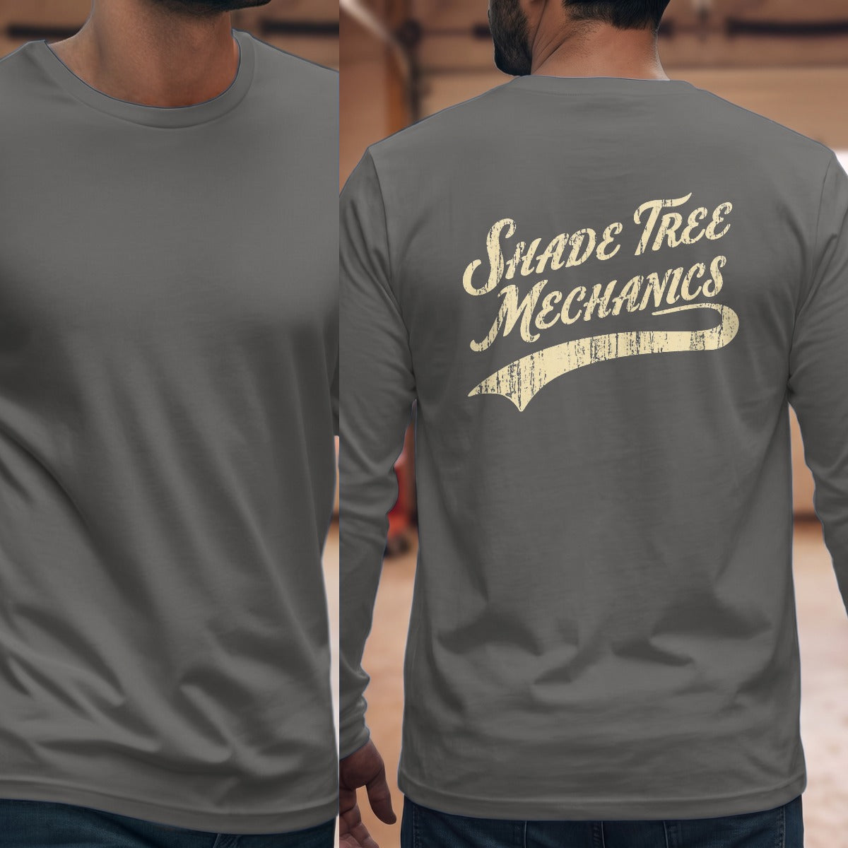 Graphite Heather | Full Back