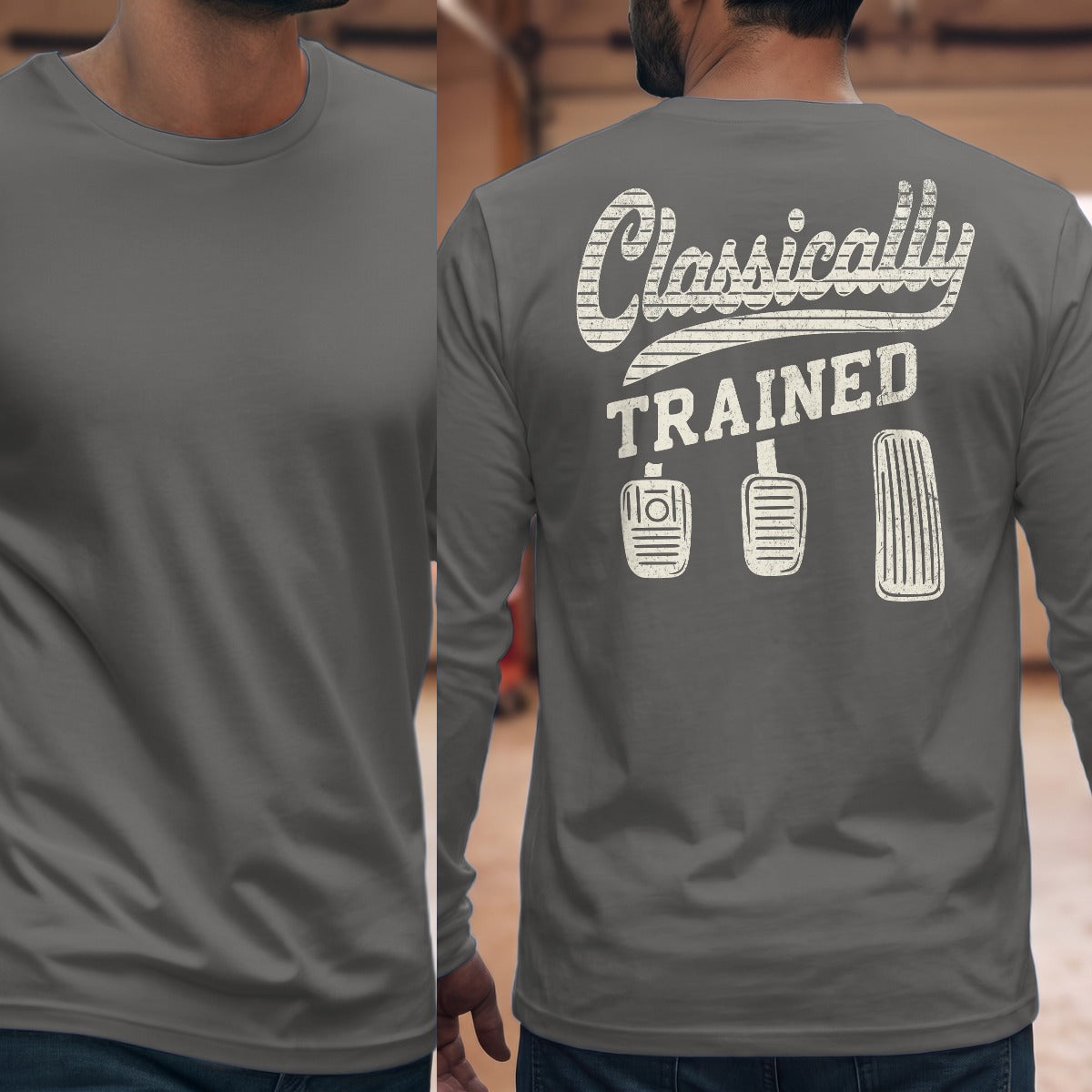 Graphite Heather | Full Back