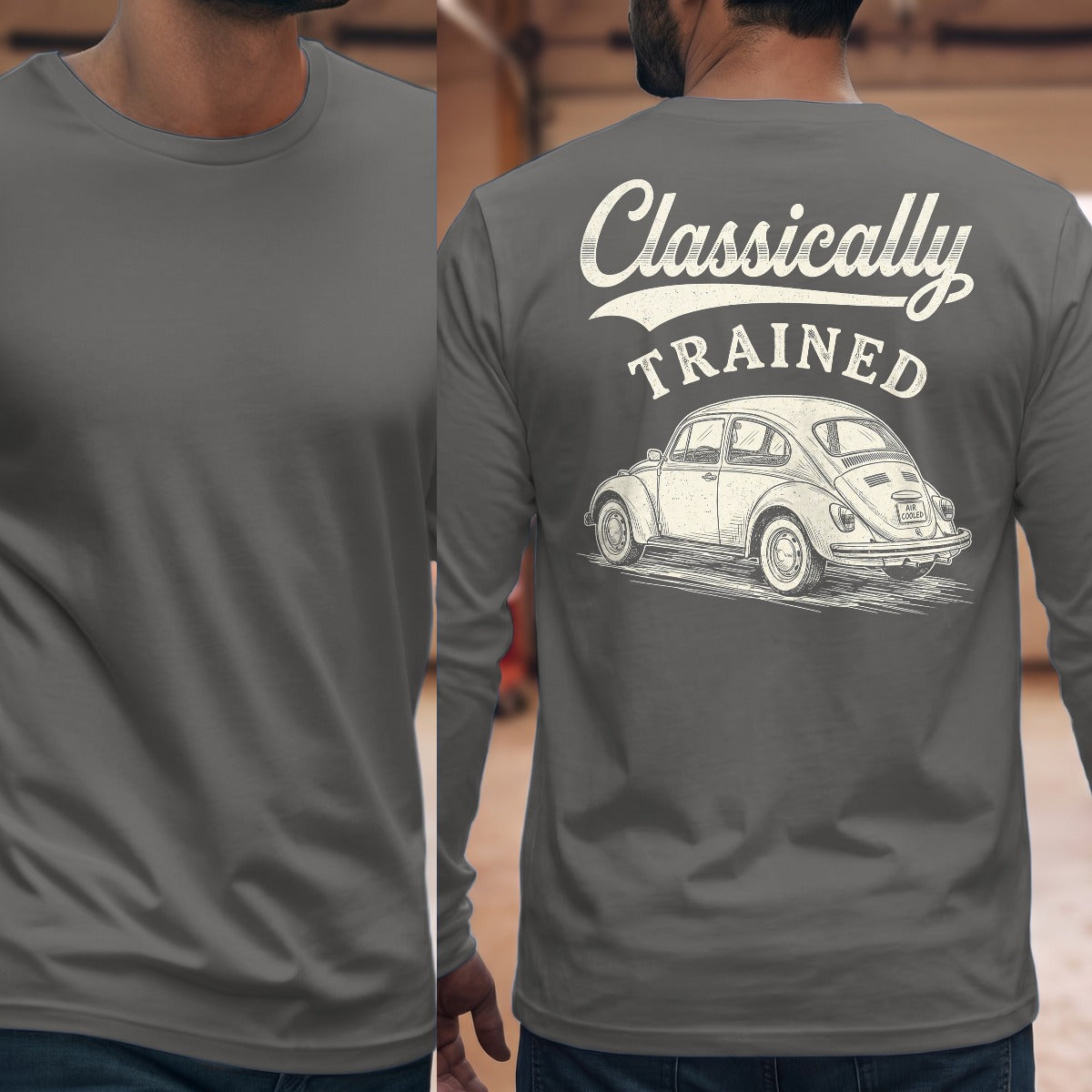 Graphite Heather | Full Back