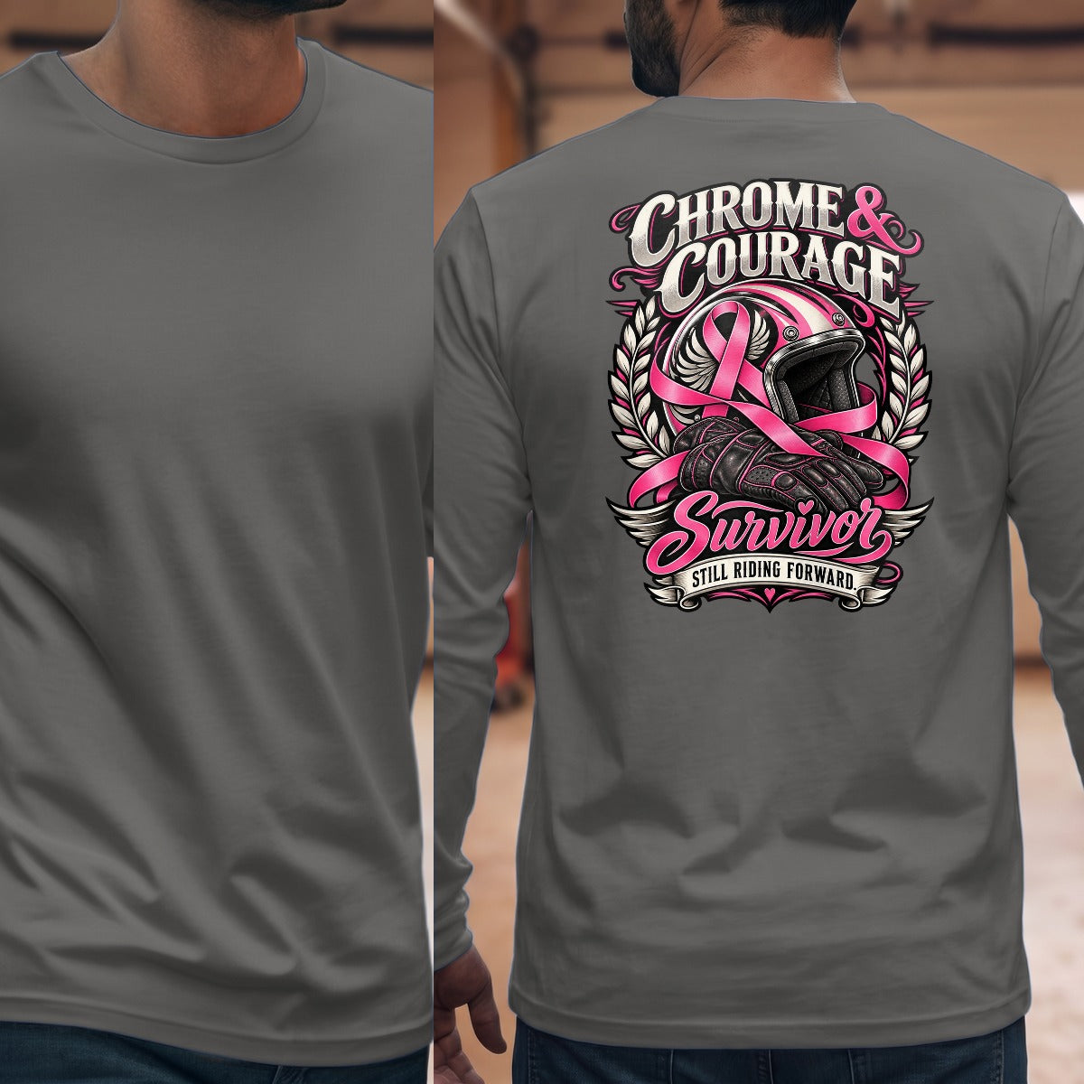 Graphite Heather | Full Back