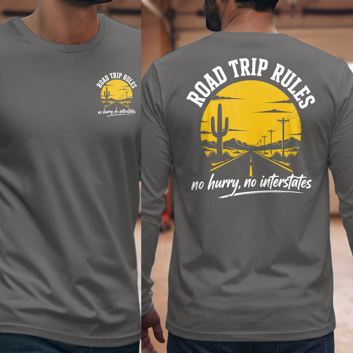 Graphite Heather | Left Chest + Back (refreshed)