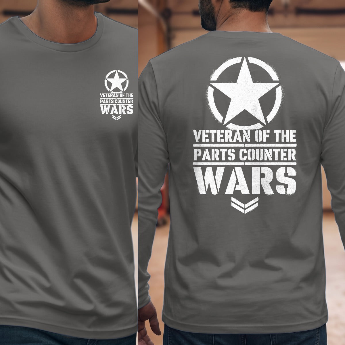 Graphite Heather | Left Chest + Back (refreshed)