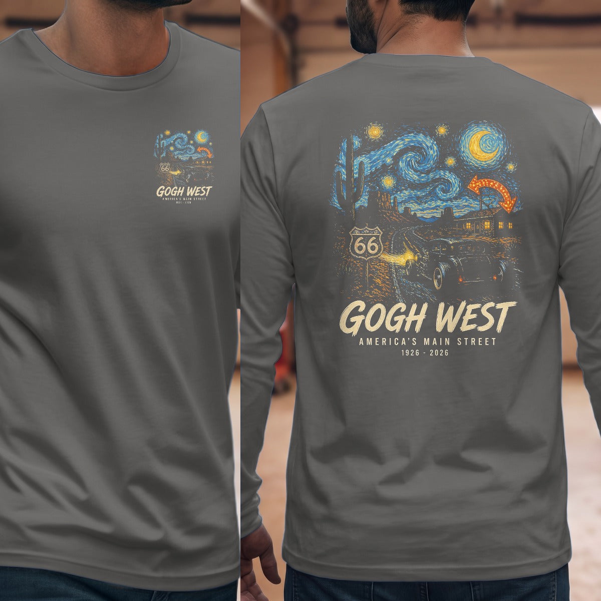 Graphite Heather | Left Chest + Back (refreshed)