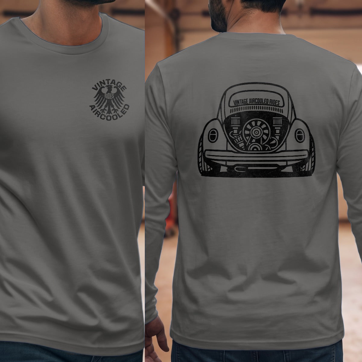 Graphite Heather | Left Chest + Back (refreshed)