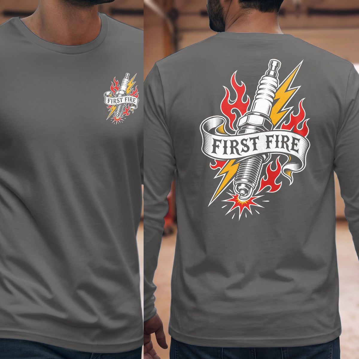 Graphite Heather | Left Chest + Back (refreshed)
