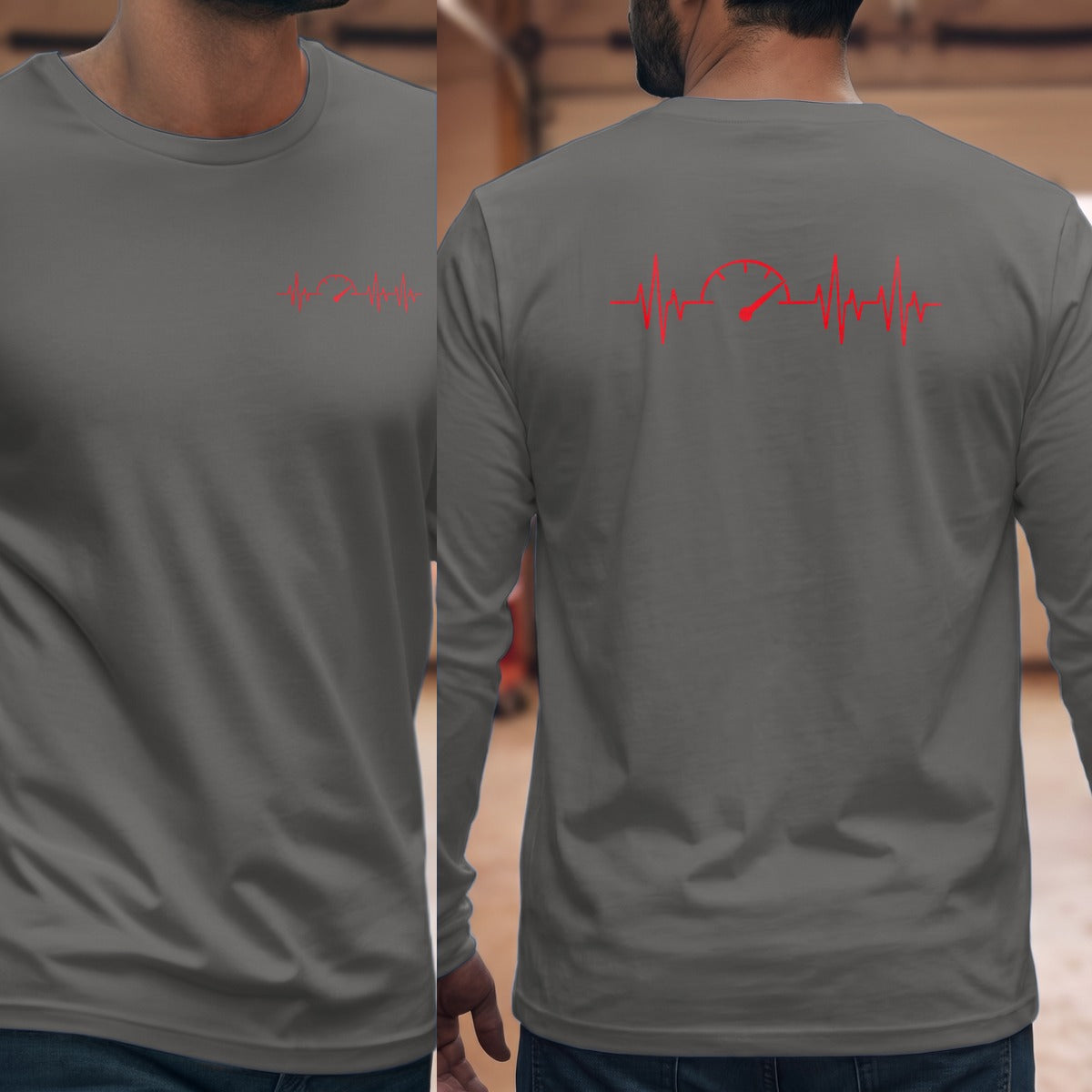 Graphite Heather | Left Chest + Back (refreshed)