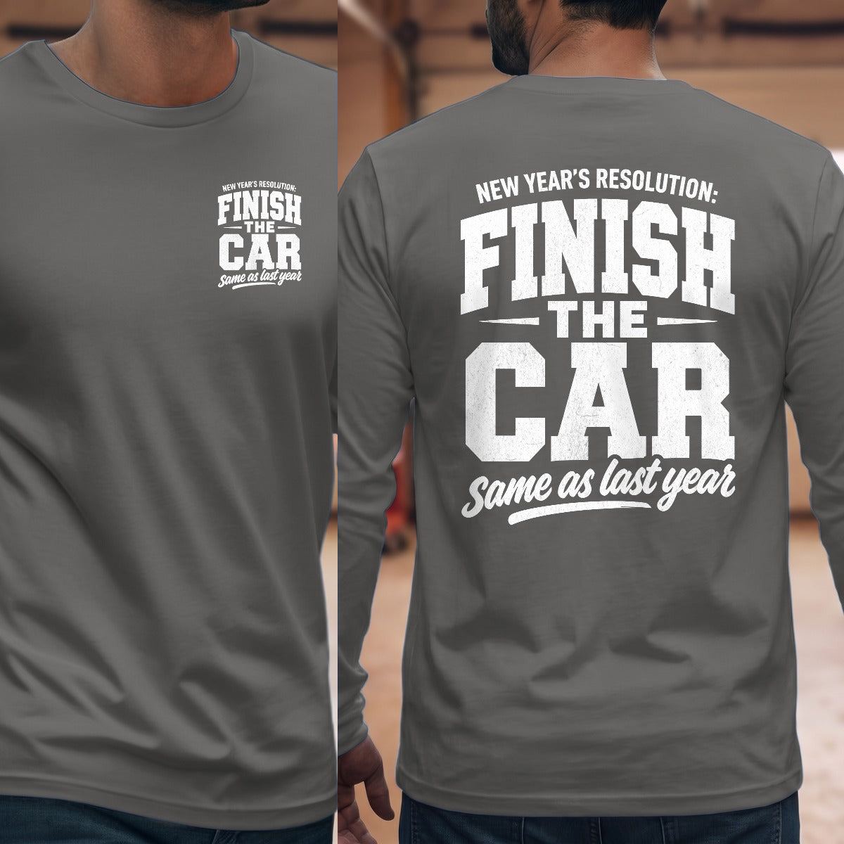 Graphite Heather | Left Chest + Back (refreshed)