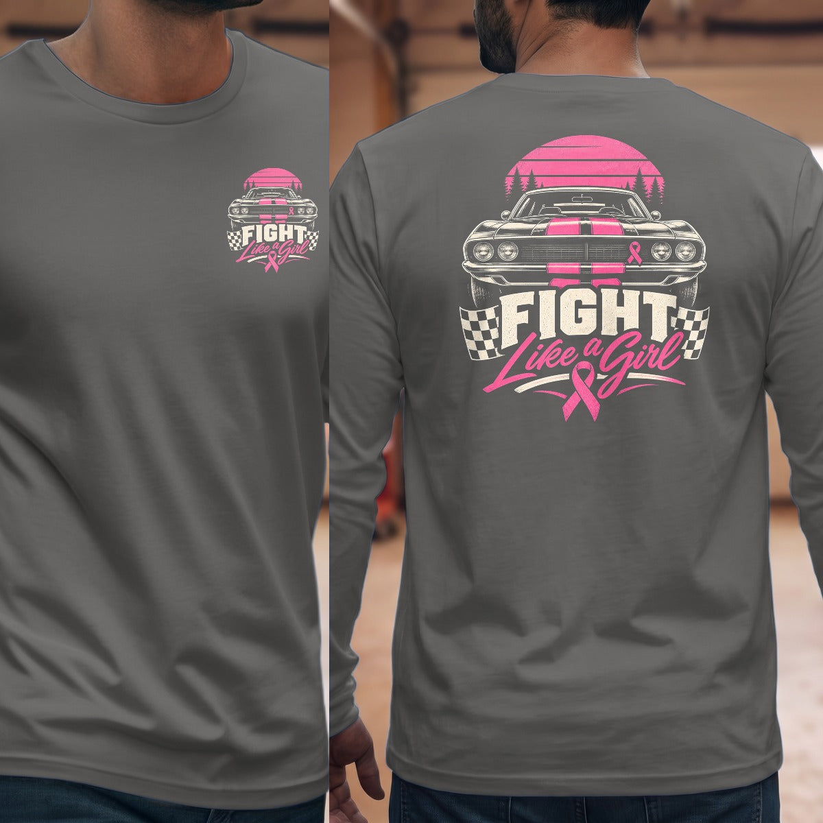 Graphite Heather | Left Chest + Back (refreshed)