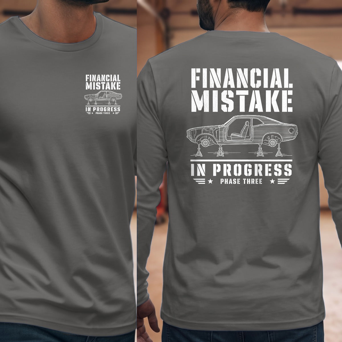 Graphite Heather | Left Chest + Back (refreshed)