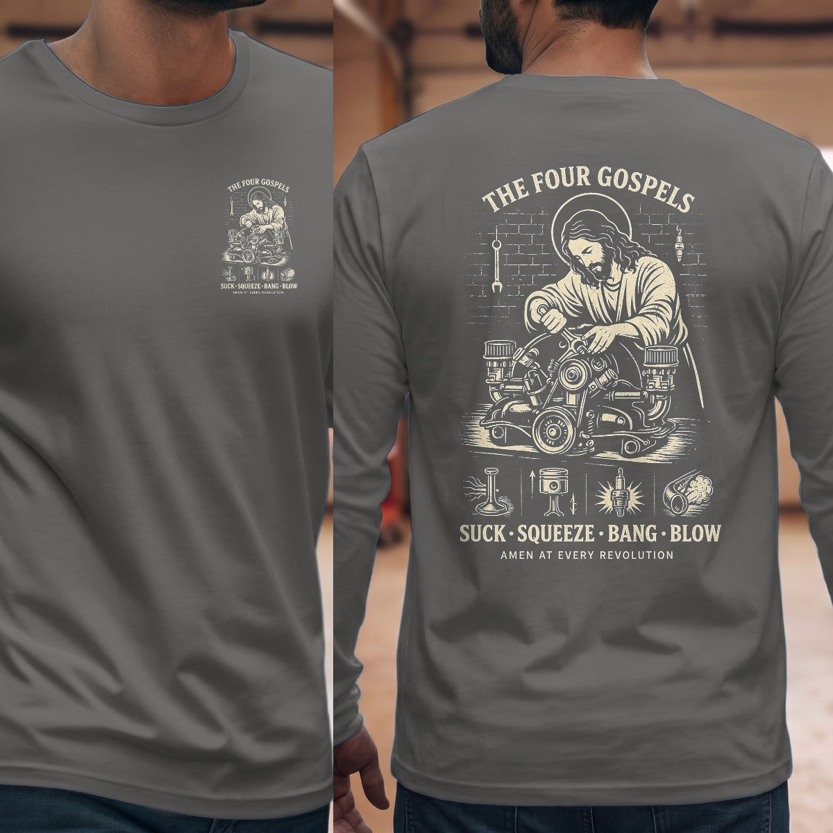Graphite Heather | Left Chest + Back (refreshed)