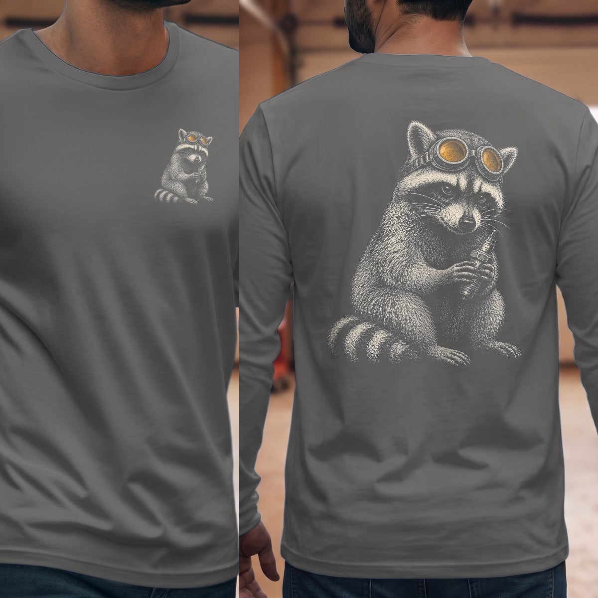 Graphite Heather | Left Chest + Back (refreshed)