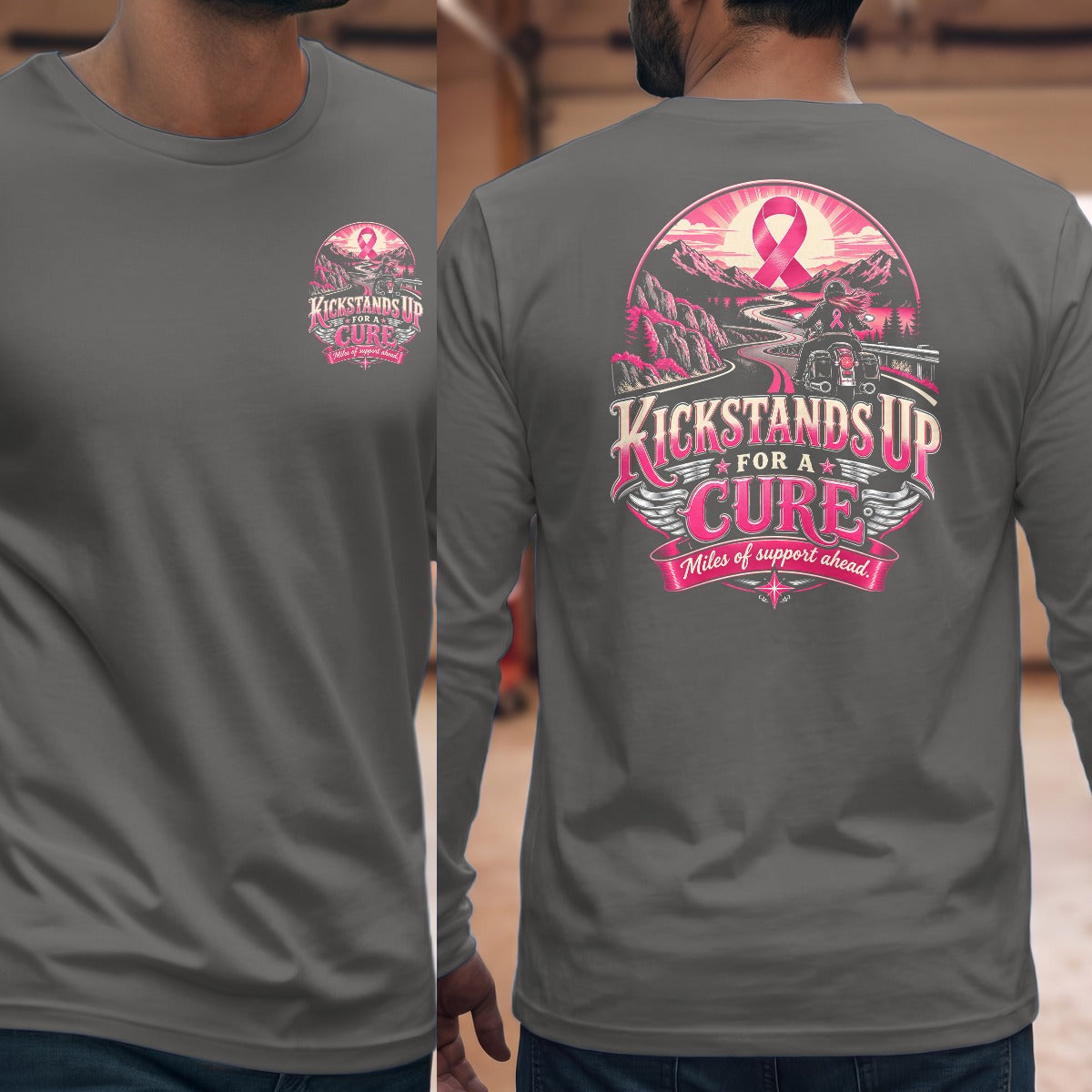 Graphite Heather | Left Chest + Back (refreshed)