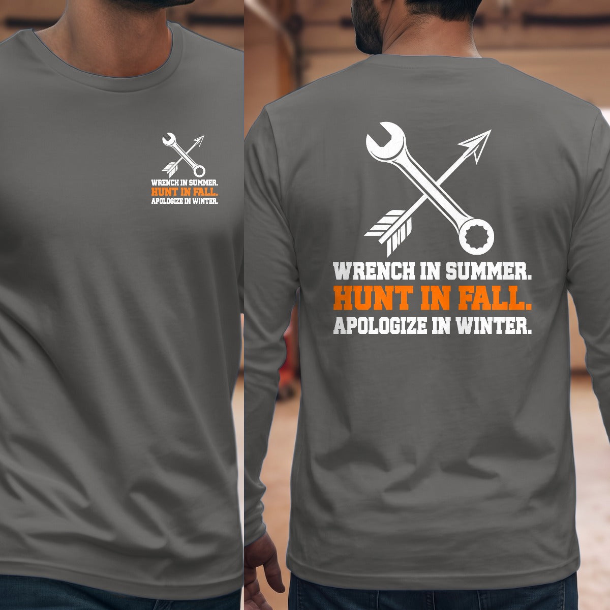 Graphite Heather | Left Chest + Back (refreshed)