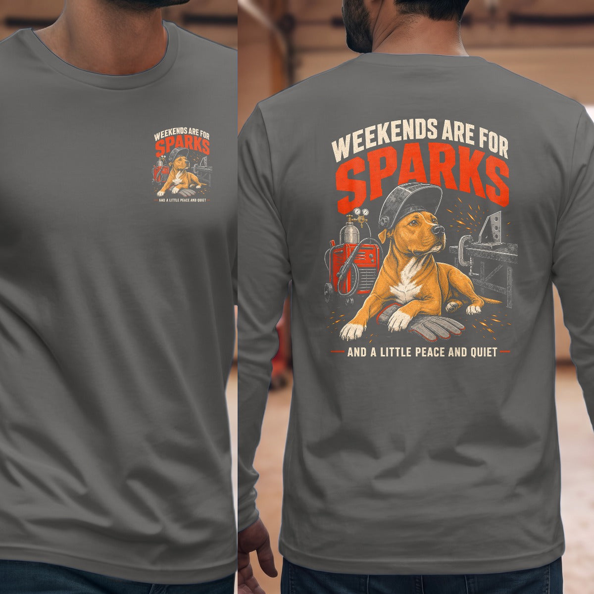 Graphite Heather | Left Chest + Back (refreshed)