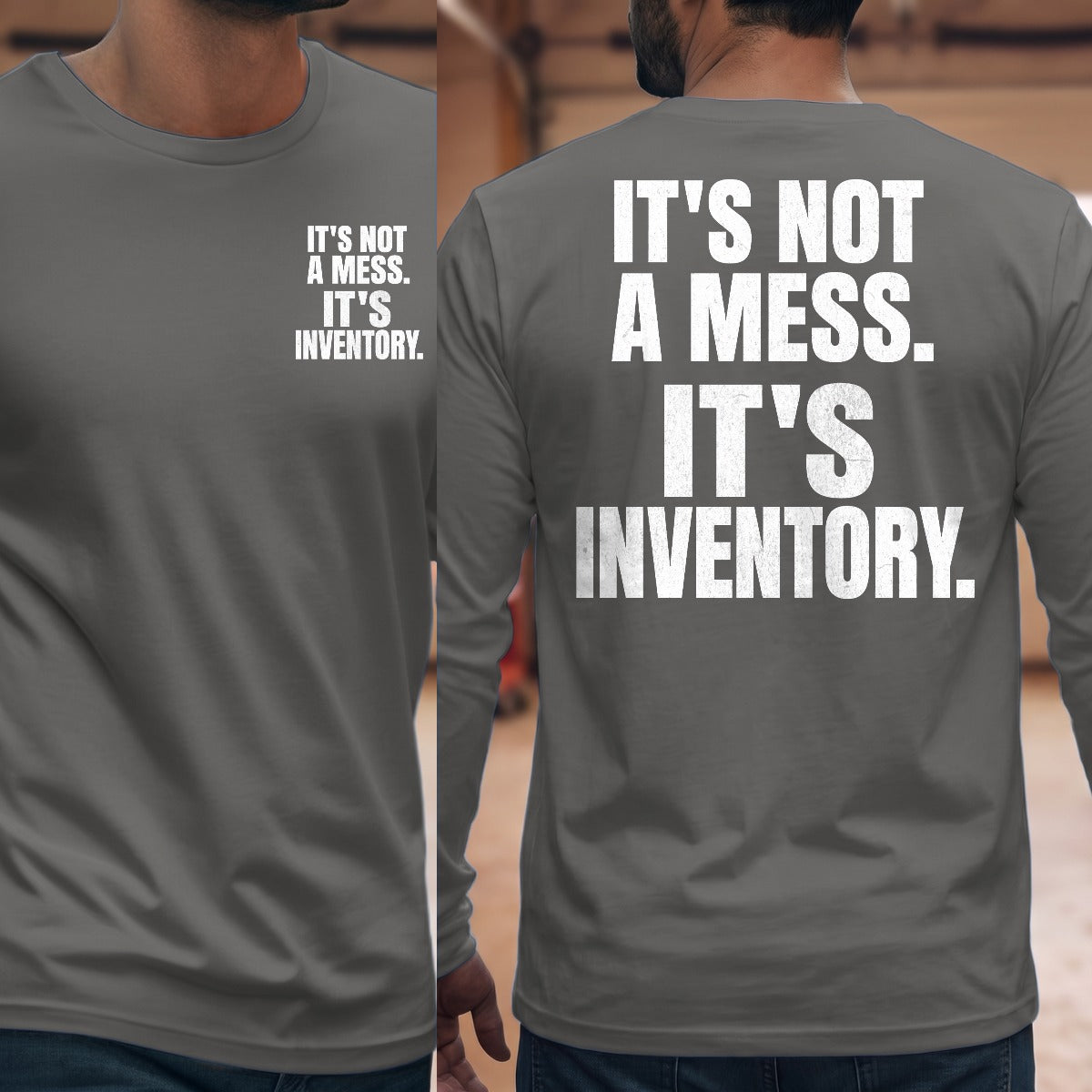 Graphite Heather | Left Chest + Back (refreshed)