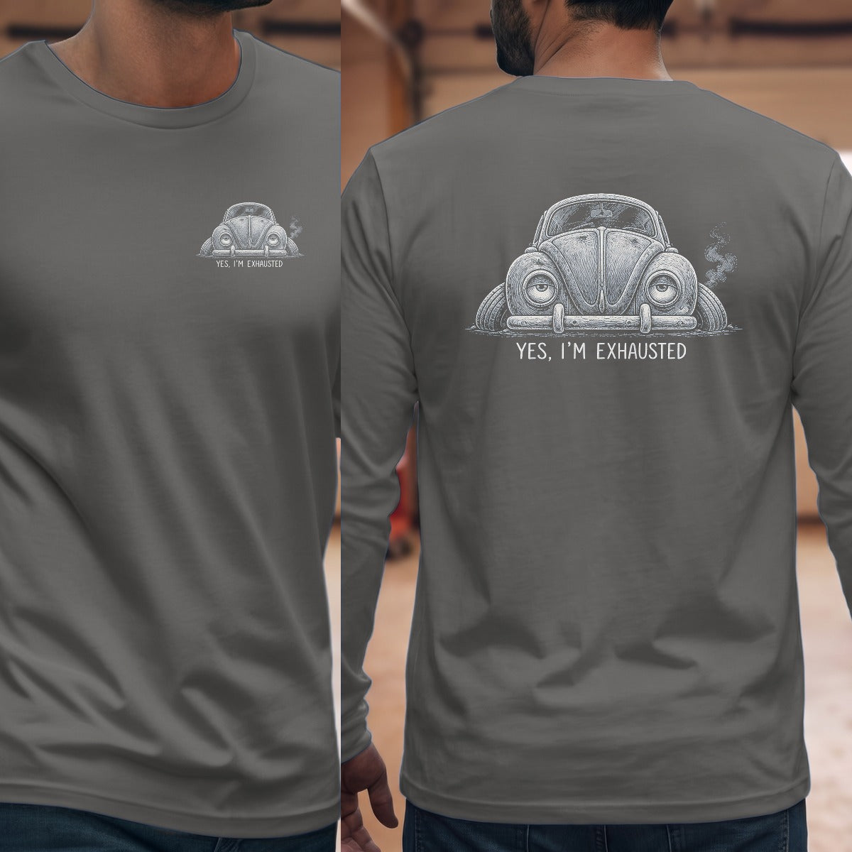 Graphite Heather | Left Chest + Back (refreshed)