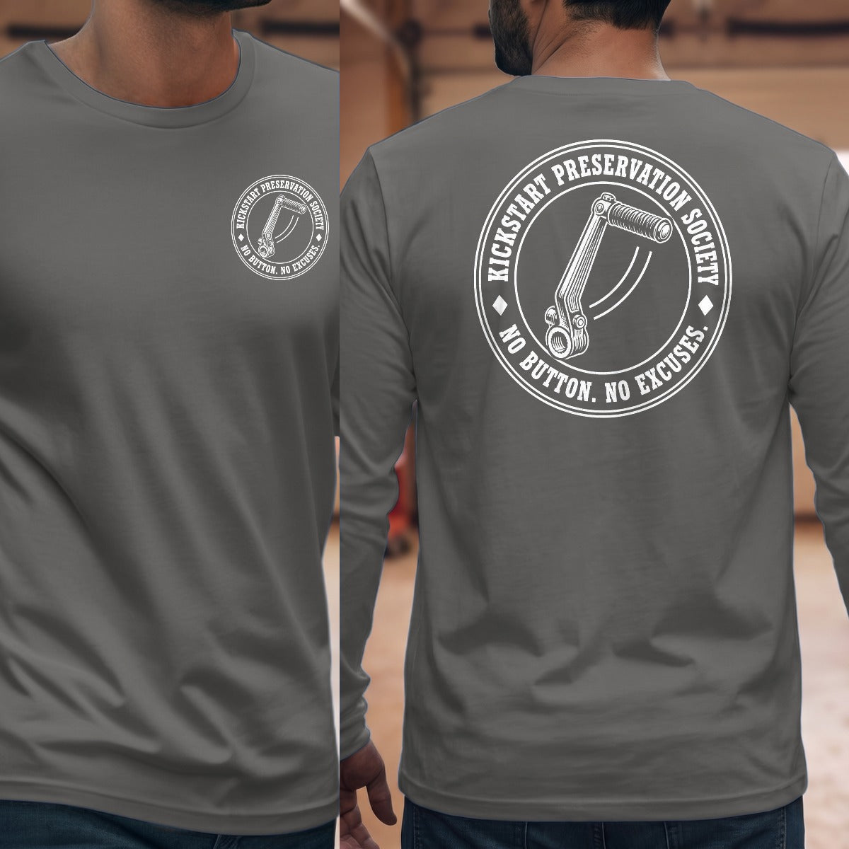 Graphite Heather | Left Chest + Back (refreshed)