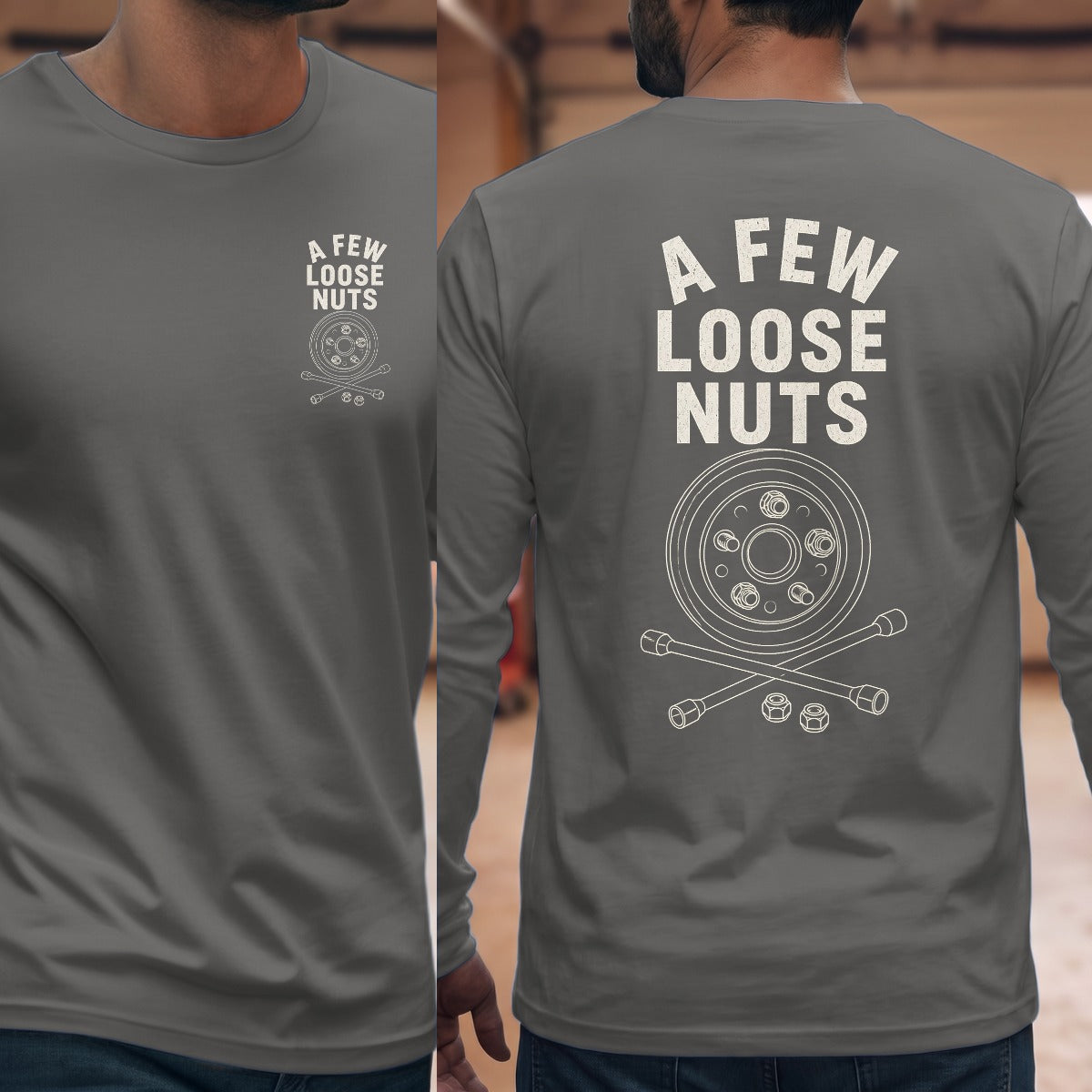 Graphite Heather | Left Chest + Back (refreshed)