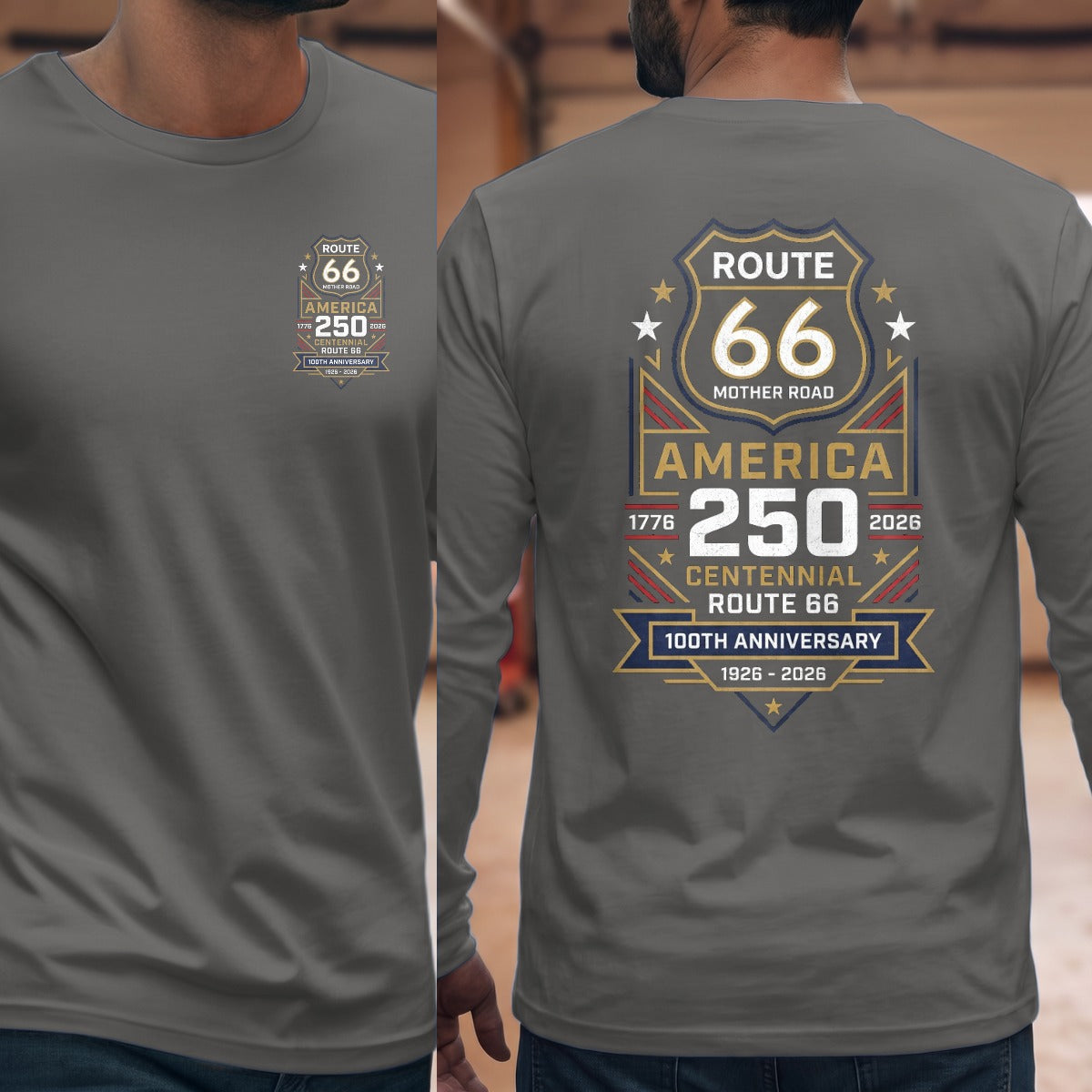 Graphite Heather | Left Chest + Back (refreshed)
