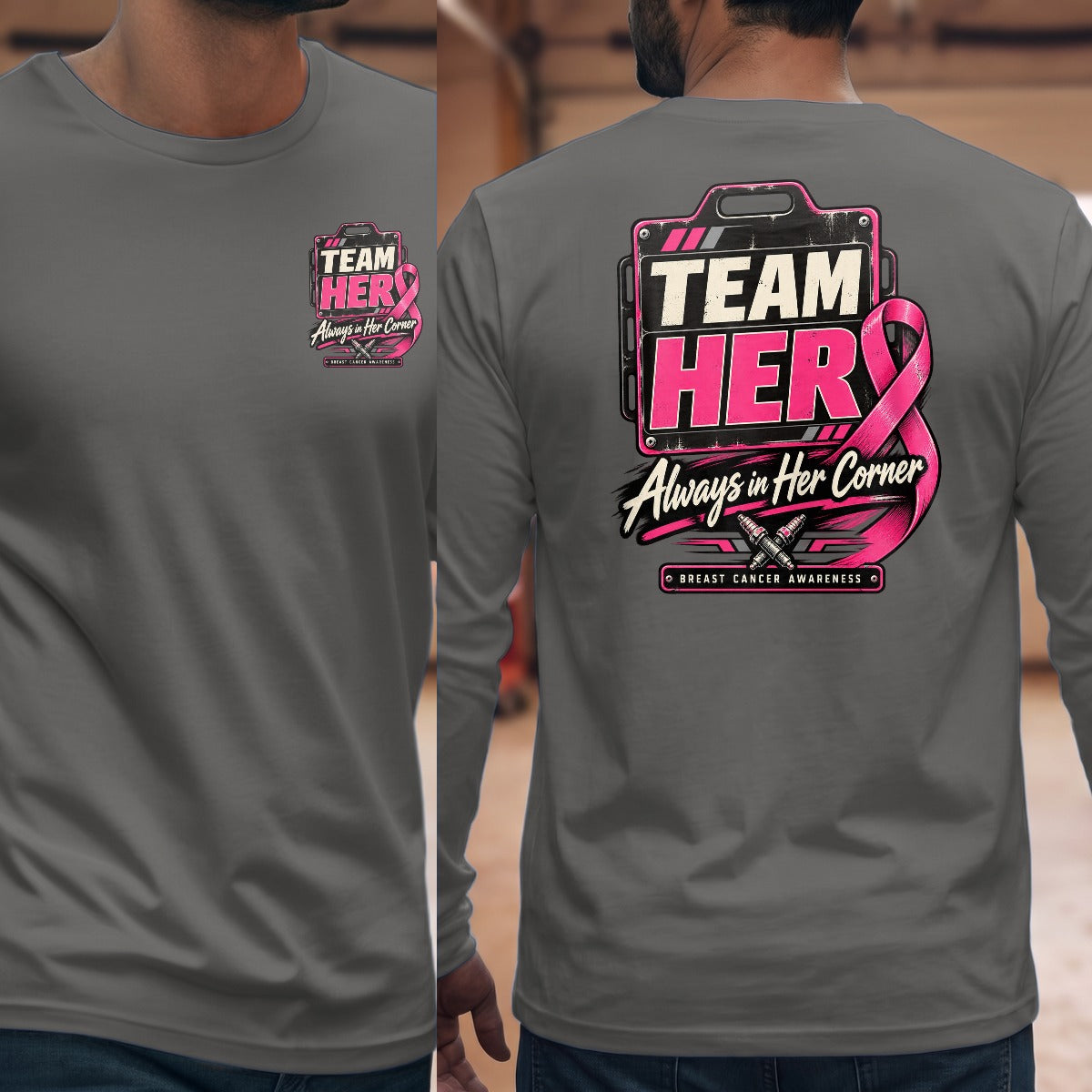Graphite Heather | Left Chest + Back (refreshed)