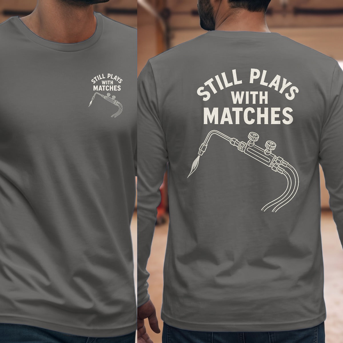 Graphite Heather | Left Chest + Back (refreshed)
