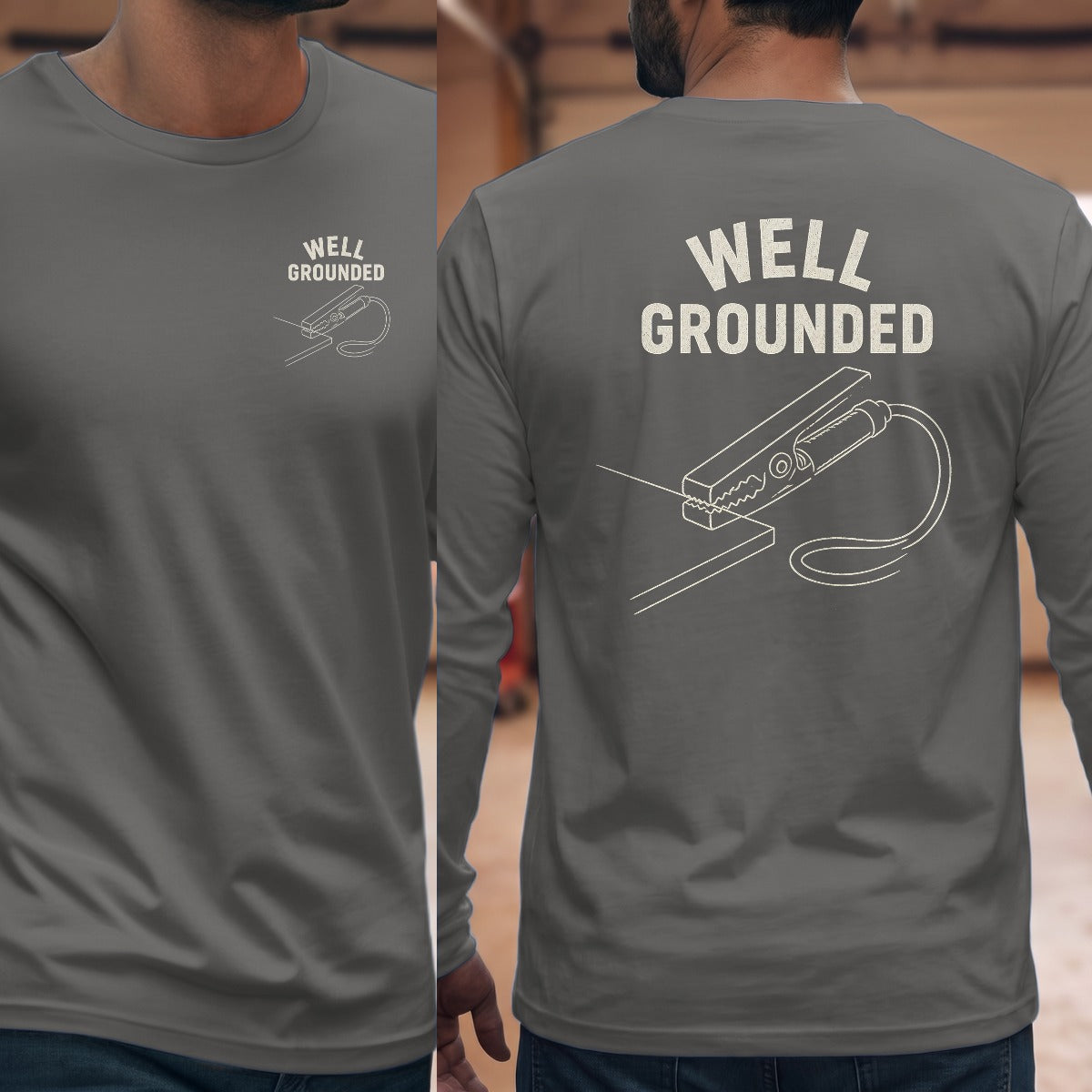 Graphite Heather | Left Chest + Back (refreshed)