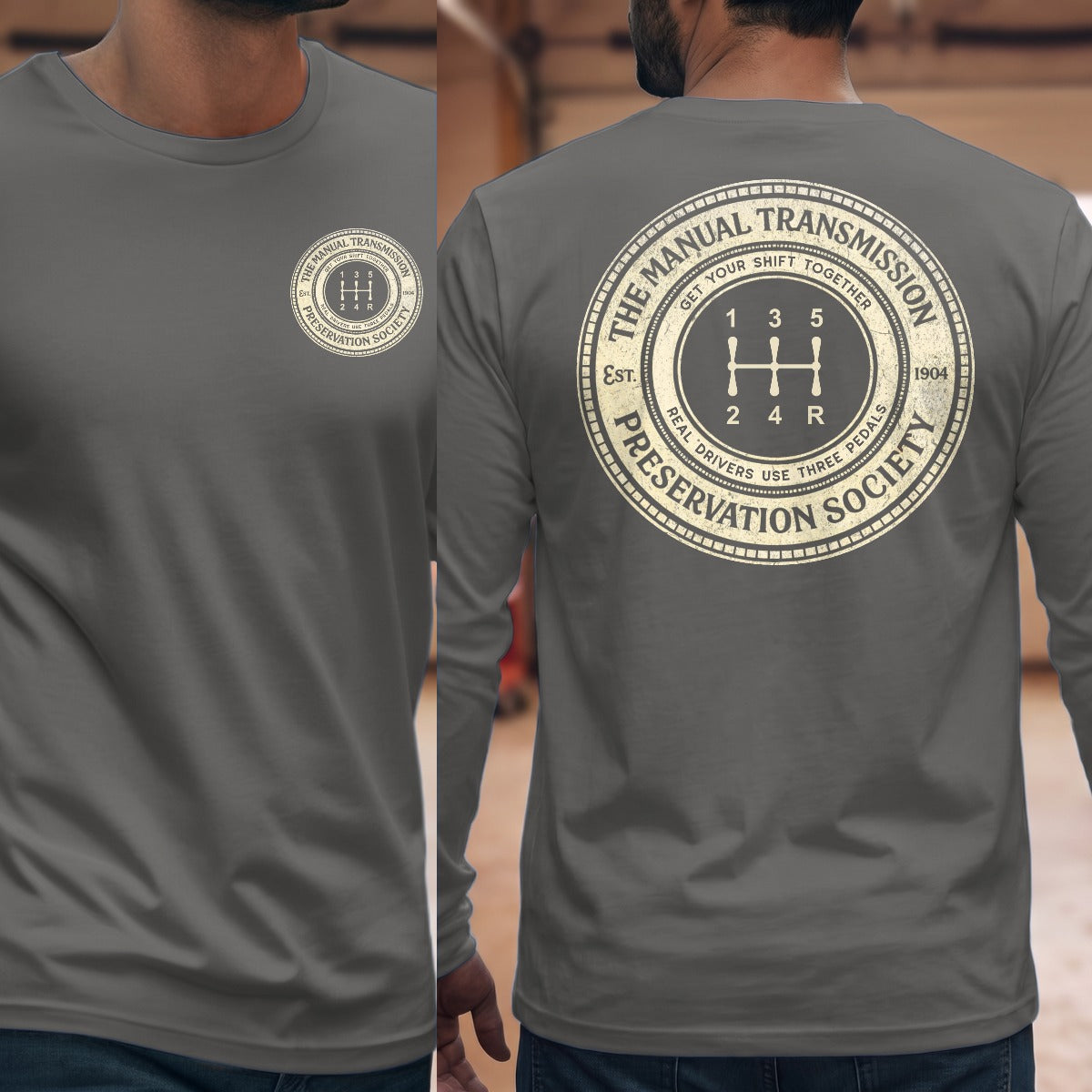 Graphite Heather | Left Chest + Back (refreshed)