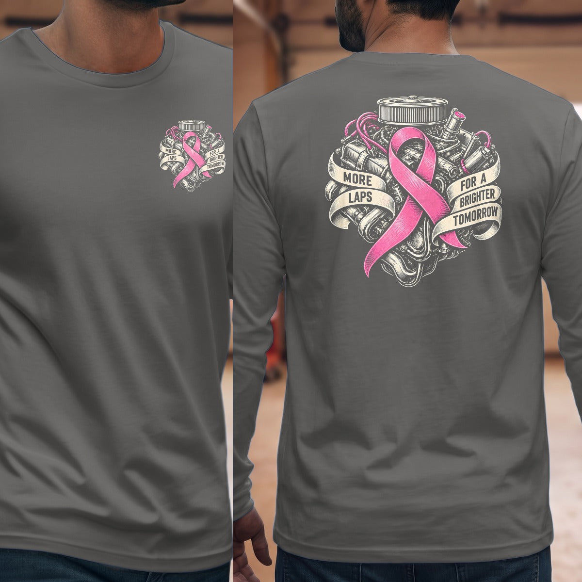 Graphite Heather | Left Chest + Back (refreshed)