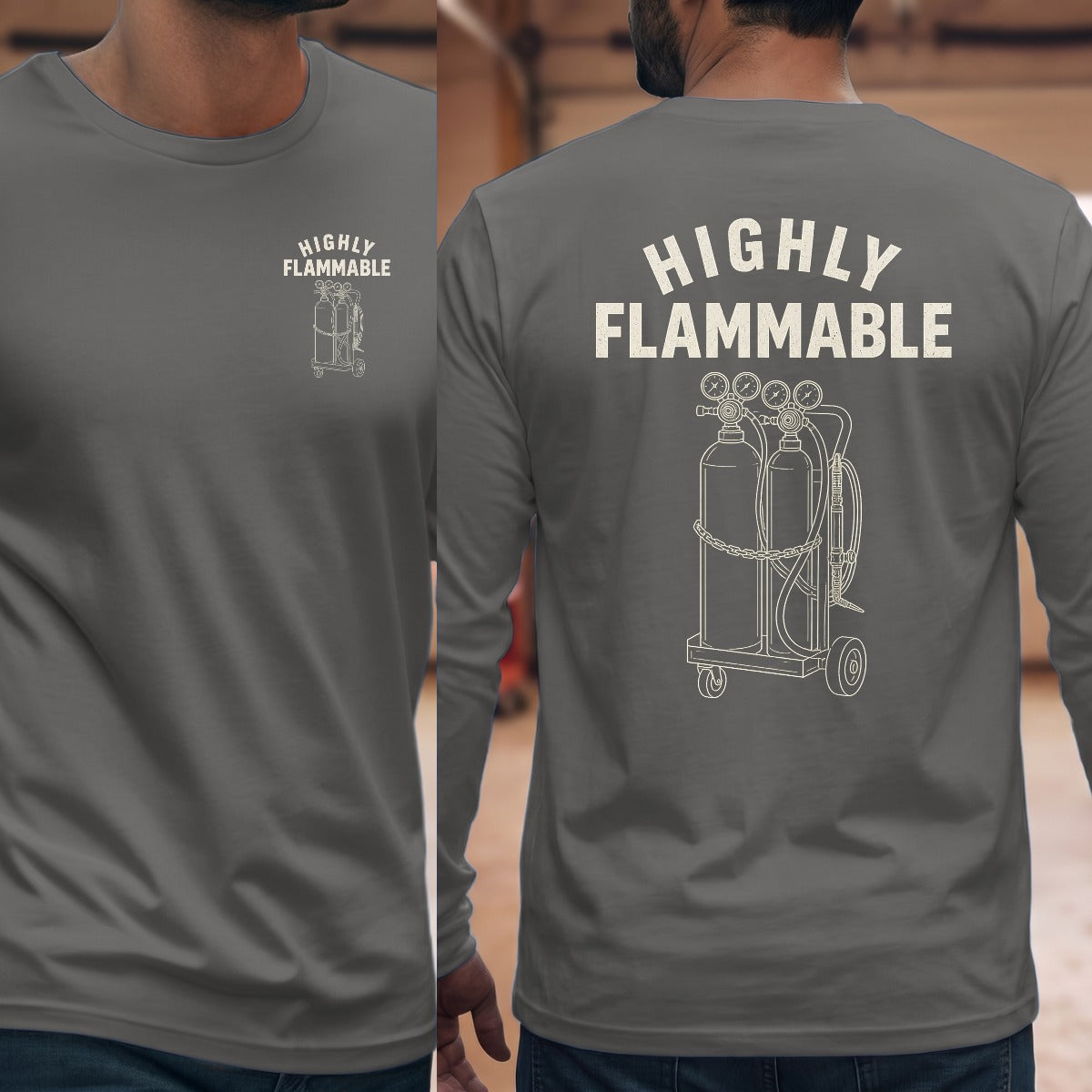 Graphite Heather | Left Chest + Back (refreshed)