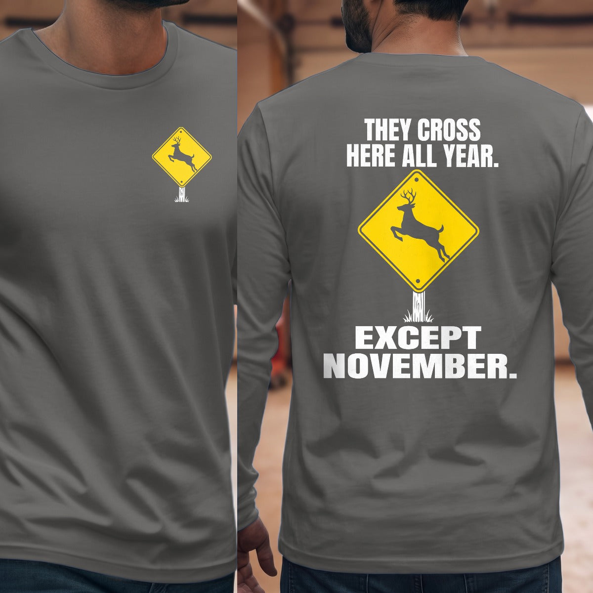 Graphite Heather | Left Chest + Back (refreshed)