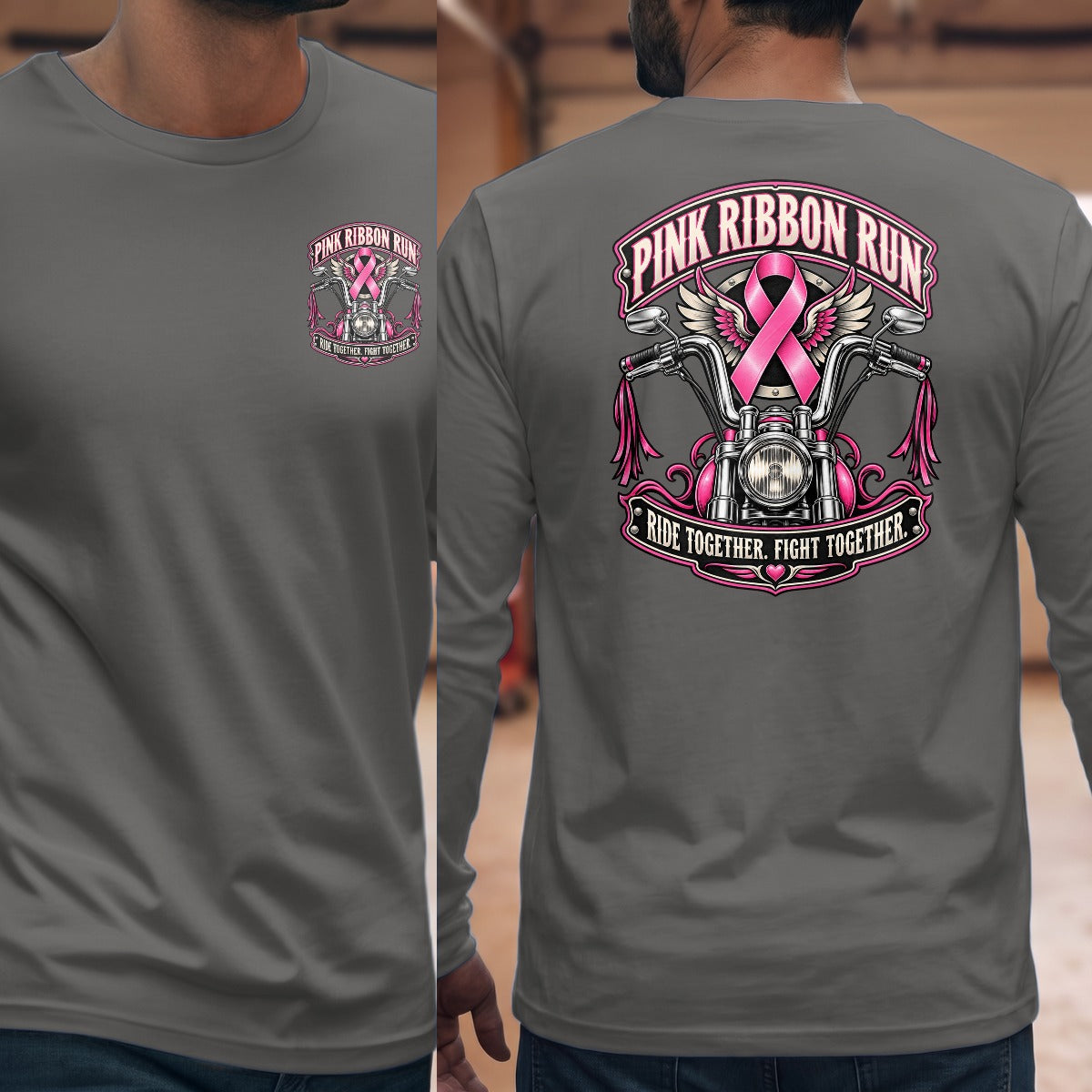 Graphite Heather | Left Chest + Back (refreshed)